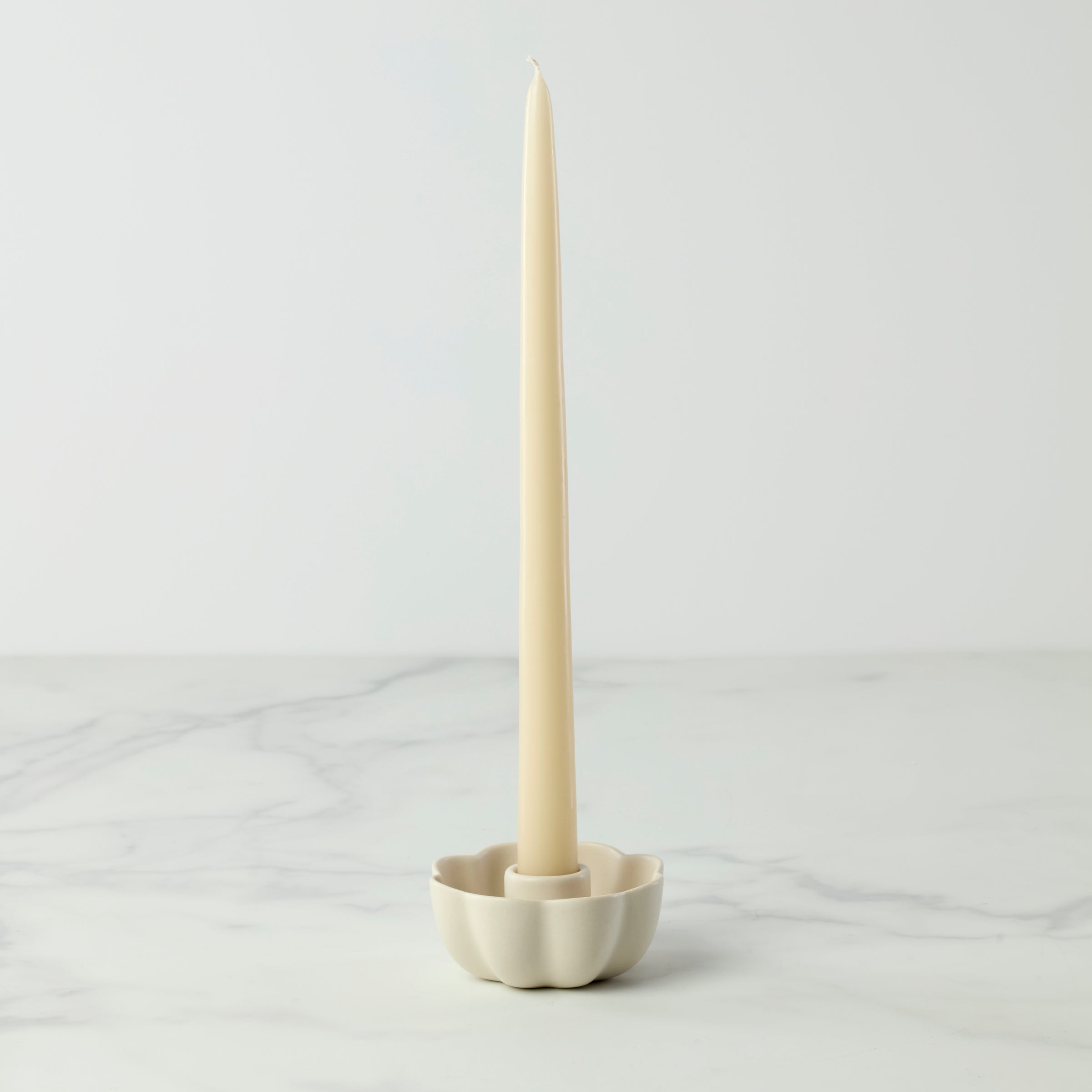 Lenox Premium Fleur Taper Candle Holder - Image 3