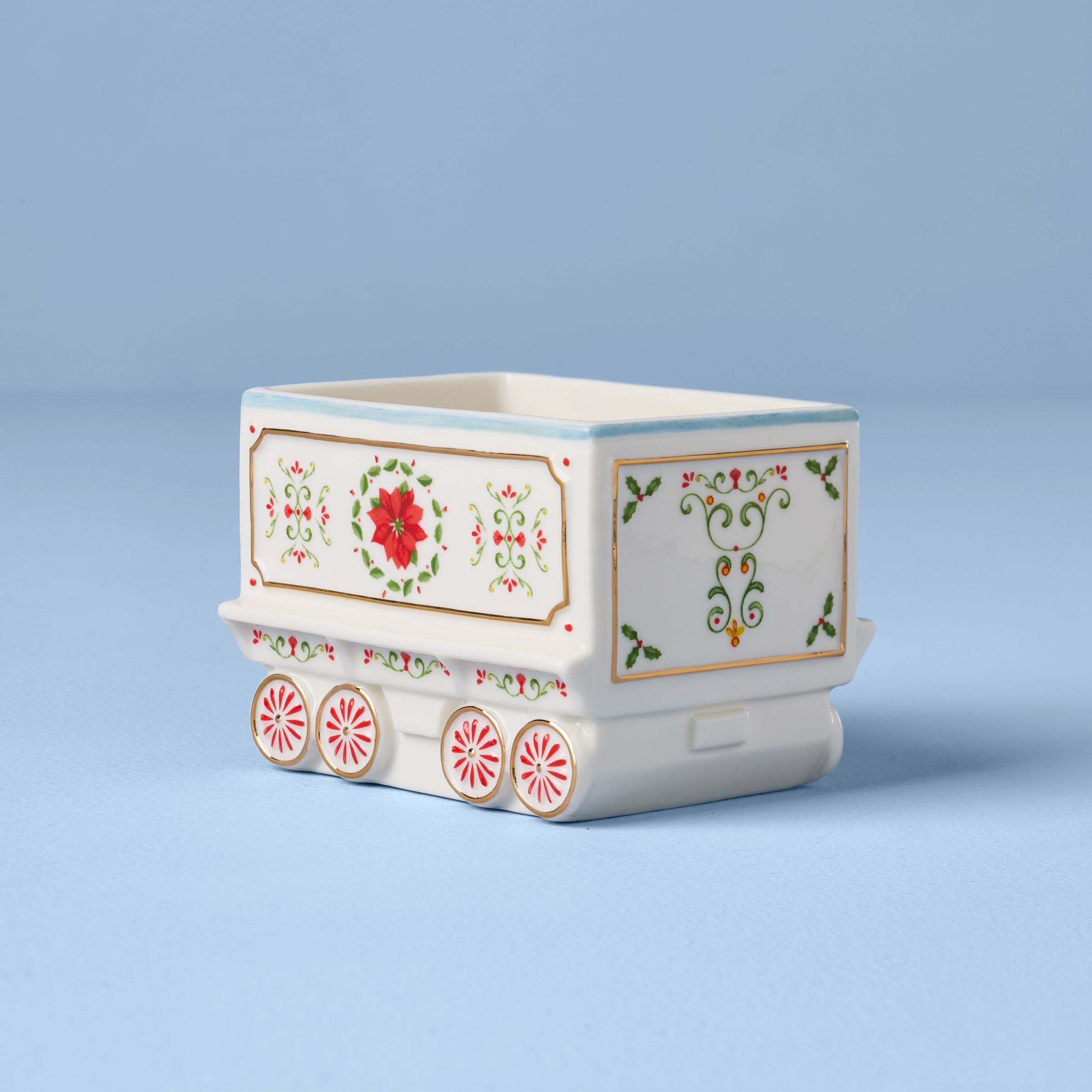 Lenox Premium Lenox Holiday Village Christmas Train Server - Image 7