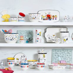 Alternative view of Lenox Premium Chef Snoopy Accent Plates, Set of 4