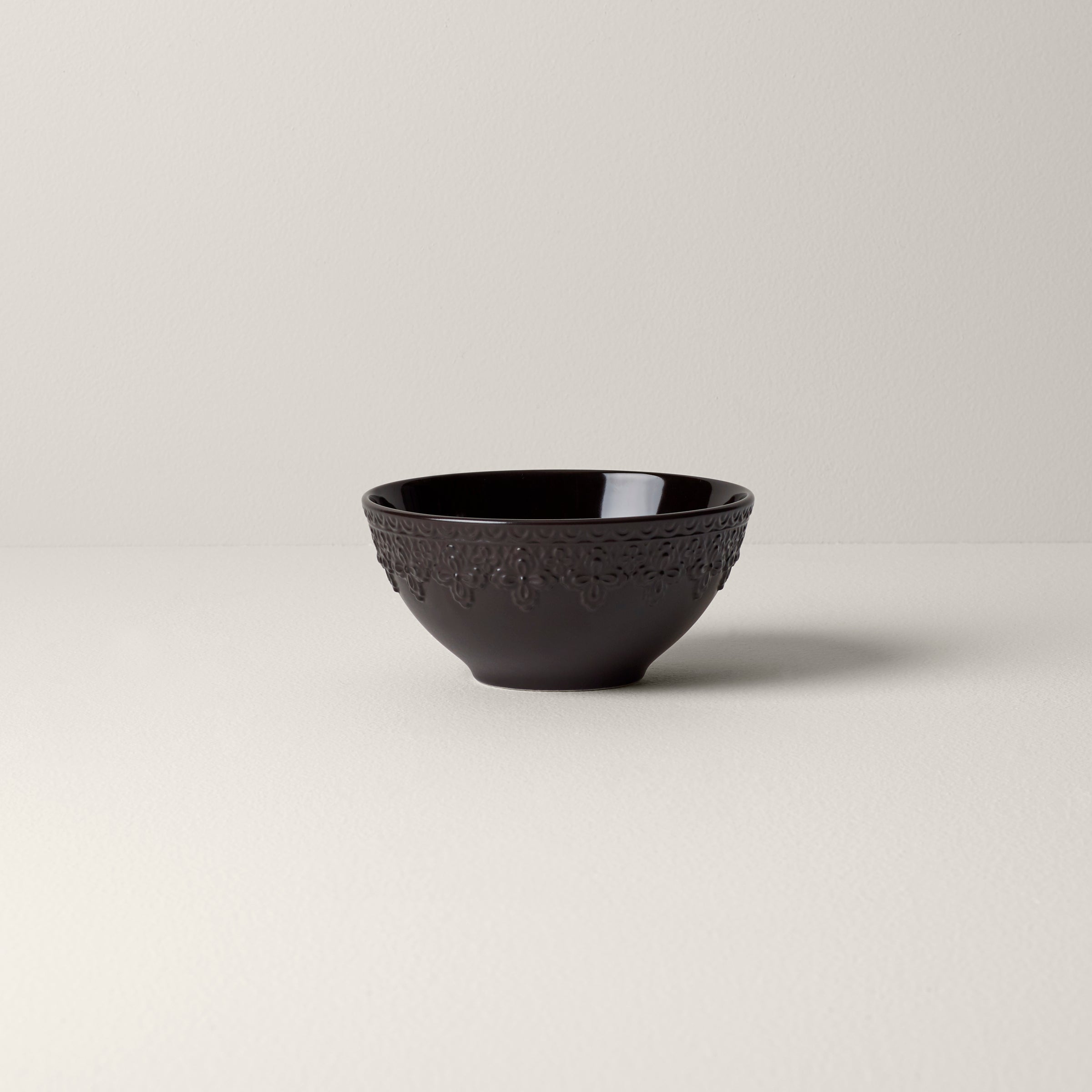Lenox Premium Chelse Muse Fleur Black All-Purpose Bowls, Set of 4 - Image 5