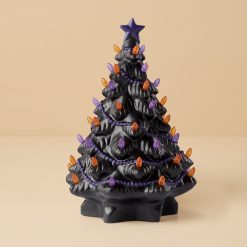 Alternative view of Lenox Premium Treasured Traditions Black Lit Tree Figurine
