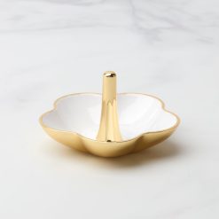Lenox Premium Make It Pop White Metal Ring Dish