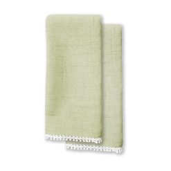 Alternative view of Lenox Premium French Perle Pistachio Napkin, Set of 2
