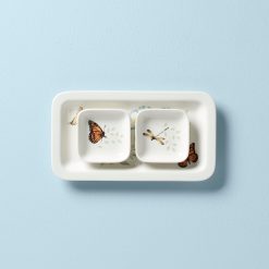 Lenox Premium Butterfly Meadow Sushi Plate & Bowls
