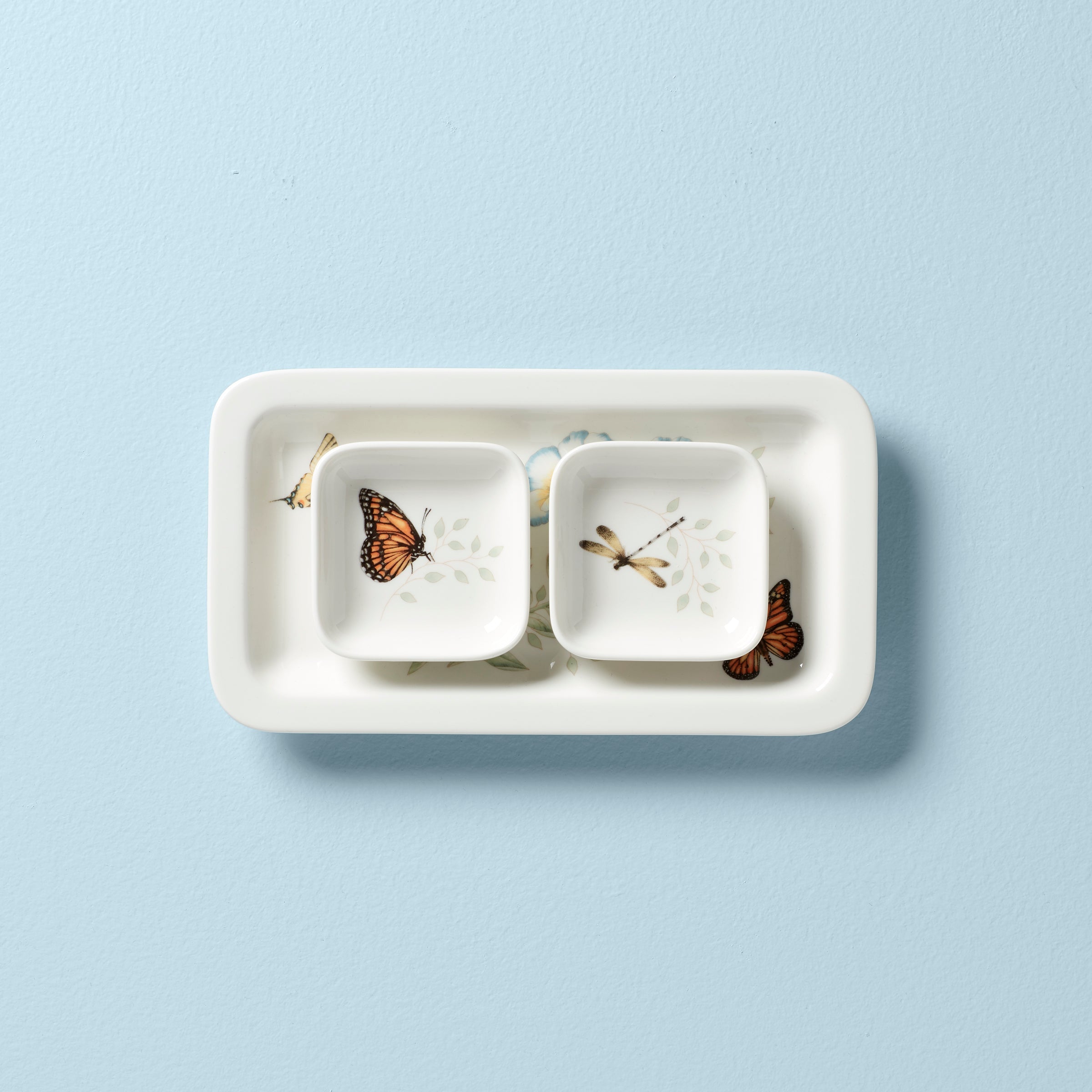 Lenox Premium Butterfly Meadow Sushi Plate & Bowls