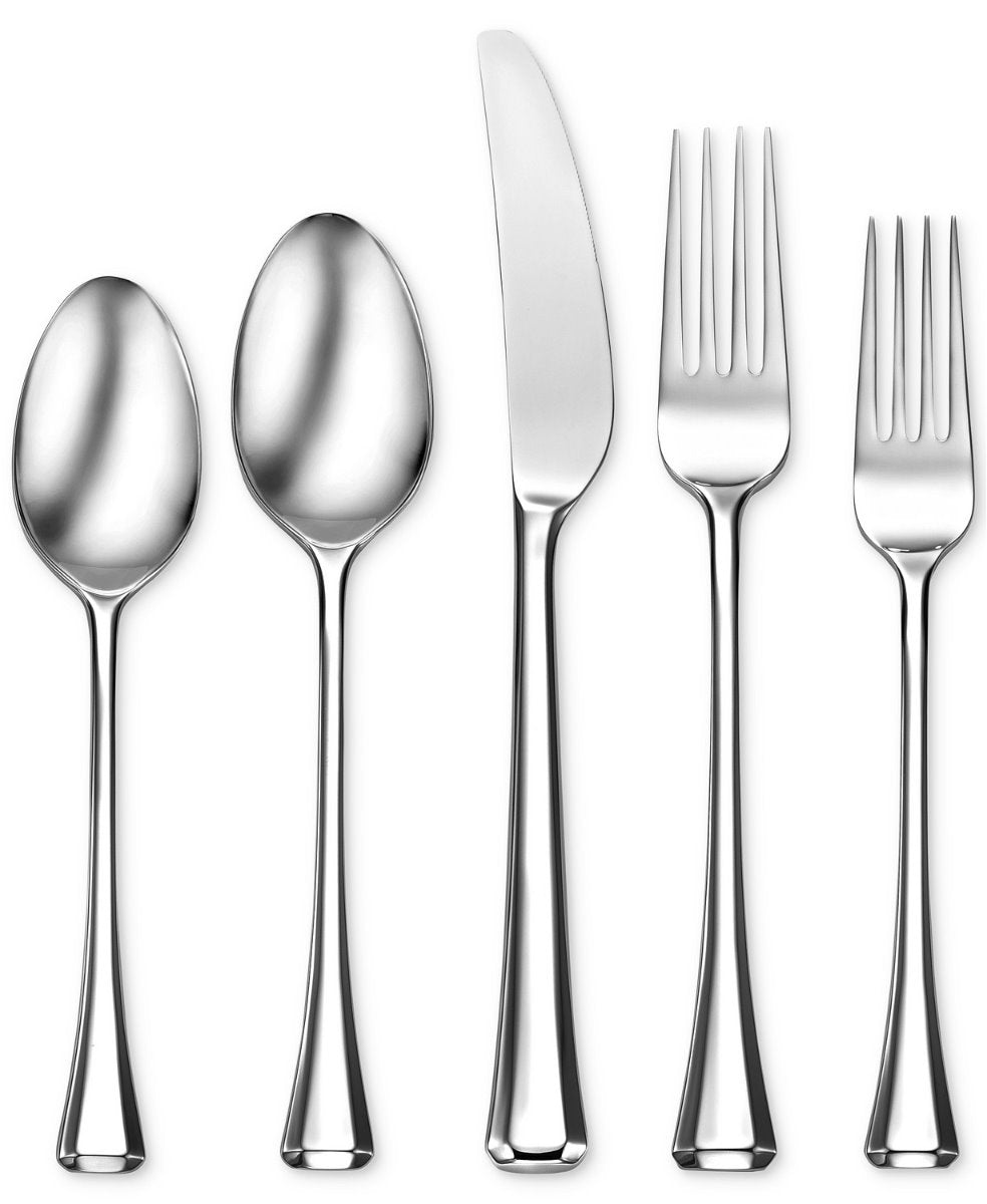 Lenox Premium Faceta 20-Piece Flatware Set