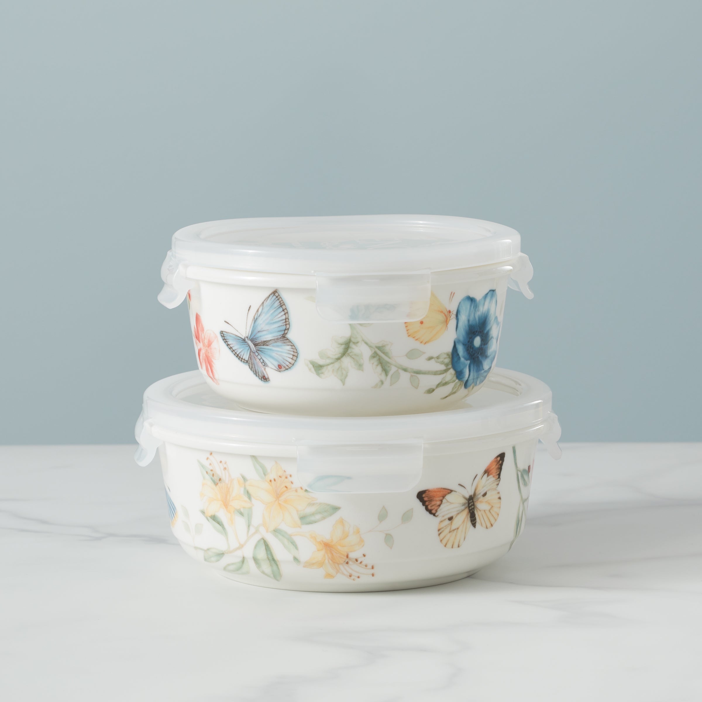 Lenox Premium Butterfly Meadow Large Round Container - Image 4