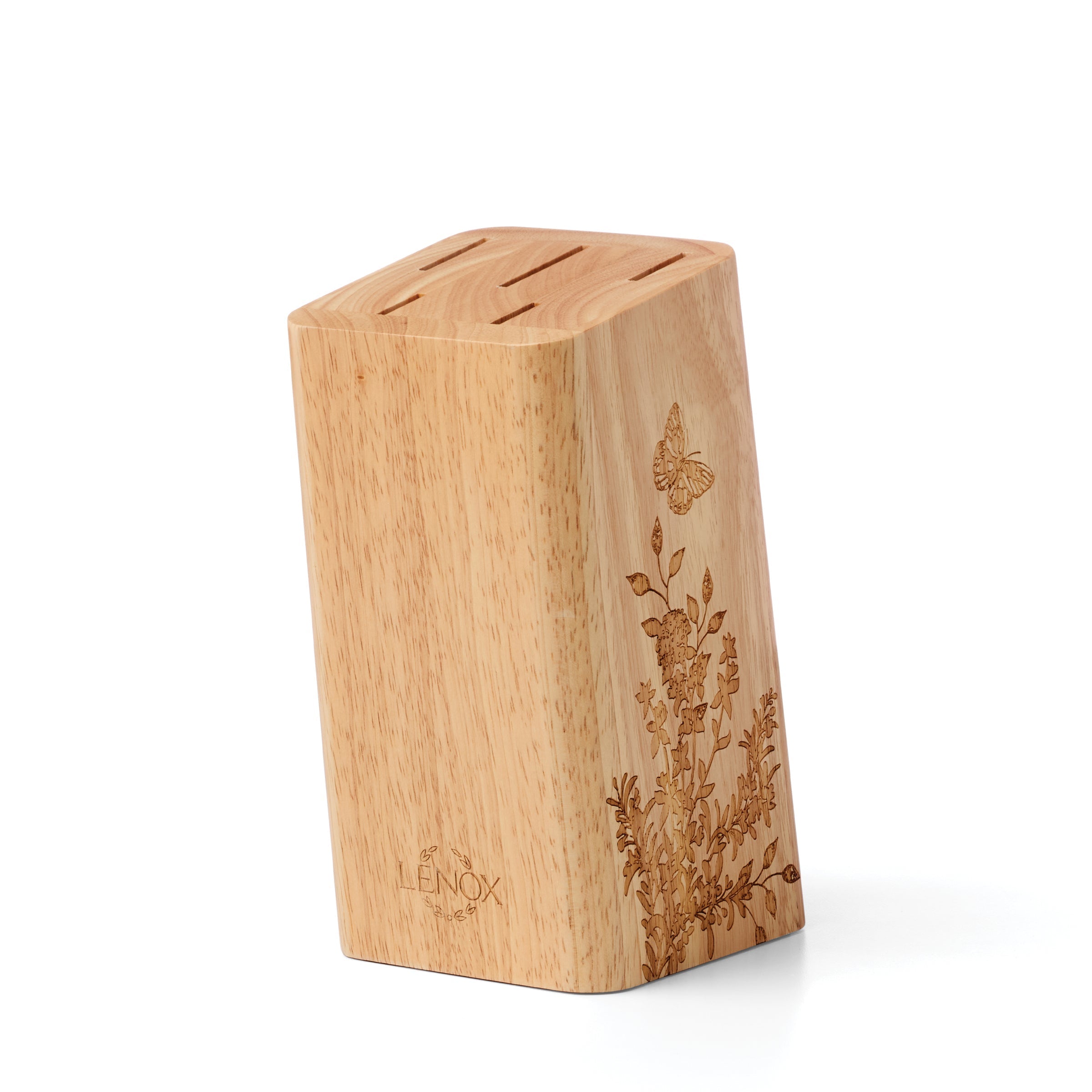 Lenox Premium Butterfly Meadow Herbs 6-Piece Cutlery Block Set - Image 5