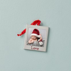 Lenox Premium Love Photo Frame Charm Ornament