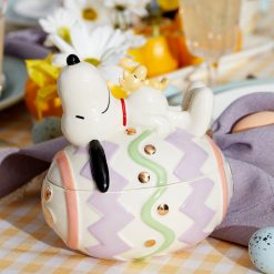Alternative view of Lenox Premium Snoopy Easter Covered Candy Dish