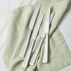 Alternative view of Lenox Premium Reid Satin Dinner Knives,  Set of 4