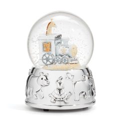 Alternative view of Lenox Premium Animal Train Silverplate Snowglobe