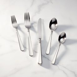 Lenox Premium Pearl Platinum 20-Piece Flatware Set