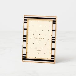 Lenox Premium Sitting Pretty Stripe 4x6 Photo Frame