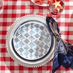 Alternative view of Lenox Premium Blue Bay Melamine 16-Piece Dinnerware Set