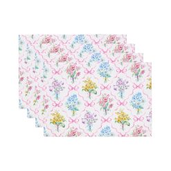 Alternative view of Lenox Premium Bouquet Ribbon Placemats, Set of 4