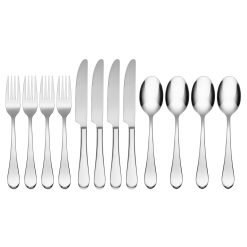 Alternative view of Lenox Premium Icarus 12-Piece Flatware Set