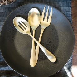 Alternative view of Lenox Premium Rhiannon Champagne Satin 3-Piece Hostess Set