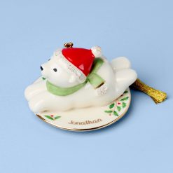 Lenox Premium Personalized My Polar Bear Express Ornament