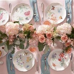 Alternative view of Lenox Premium Butterfly Meadow 18-Piece Dinnerware Set