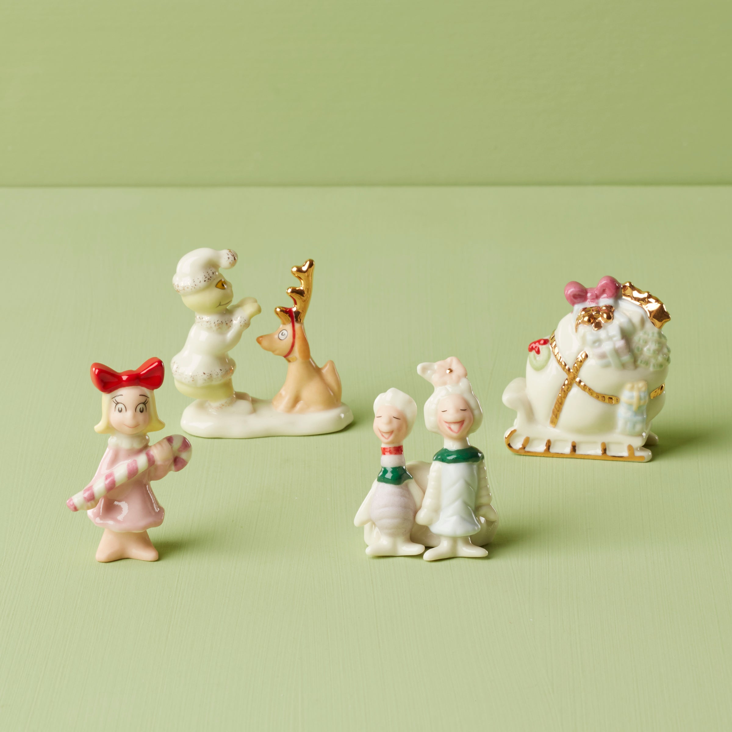 Lenox Premium Who-Ville Accessories 4-Piece Figurine Set