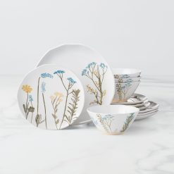 Lenox Premium Wildflowers 12-Piece Dinnerware Set