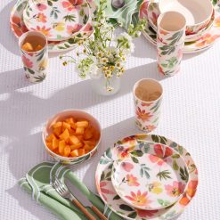 Alternative view of Lenox Premium 24 Seven Melamine Floral 12-Piece Dinnerware Set