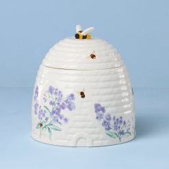 Lenox Premium Butterfly Meadow Honeycomb Candy Jar