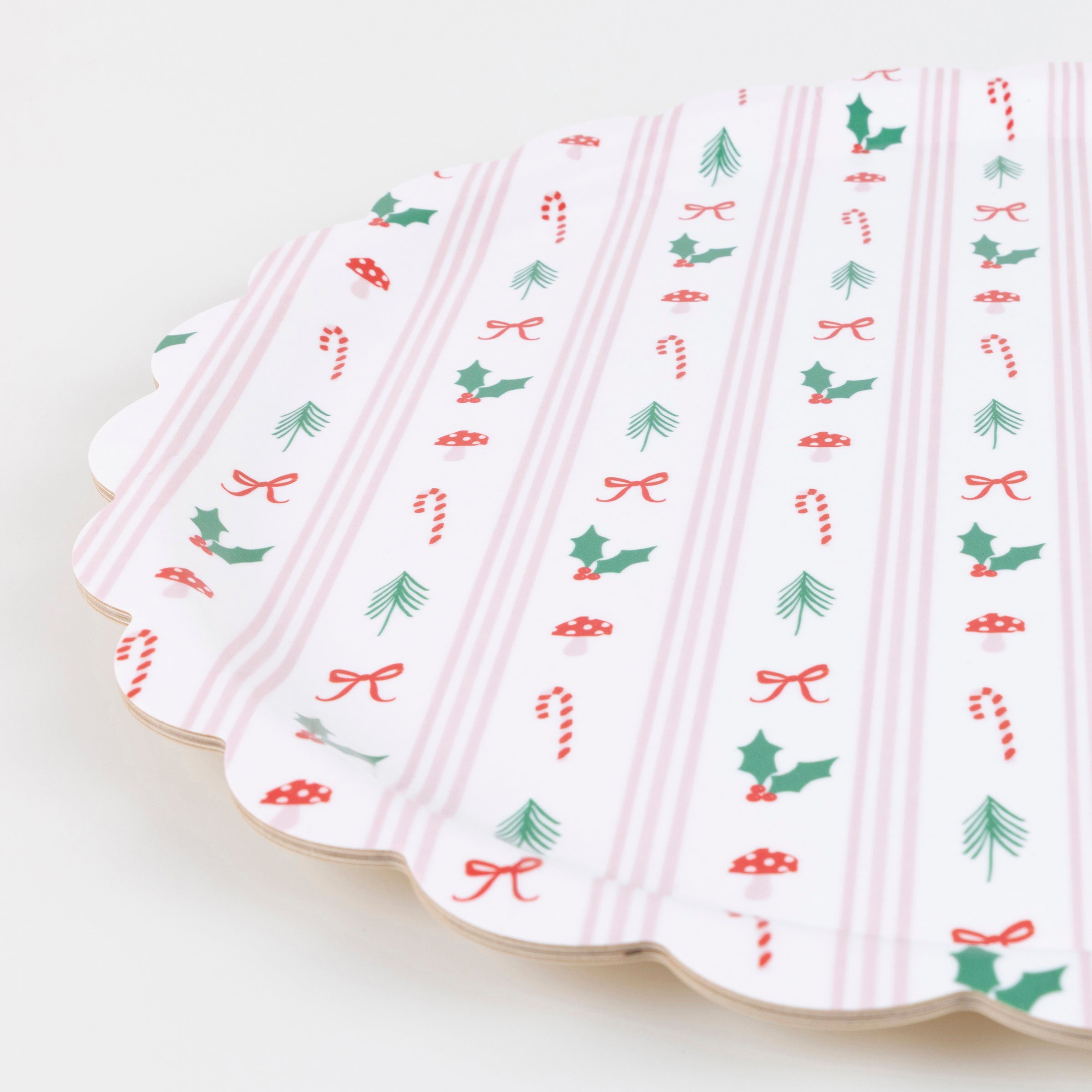 Lenox Premium Festive Icon Stripes Large Tray - Image 2
