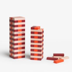 Lenox Premium Red Tumbling Tower Game