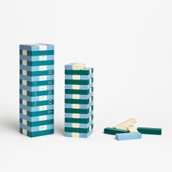 Lenox Premium Blue Tumbling Tower Game