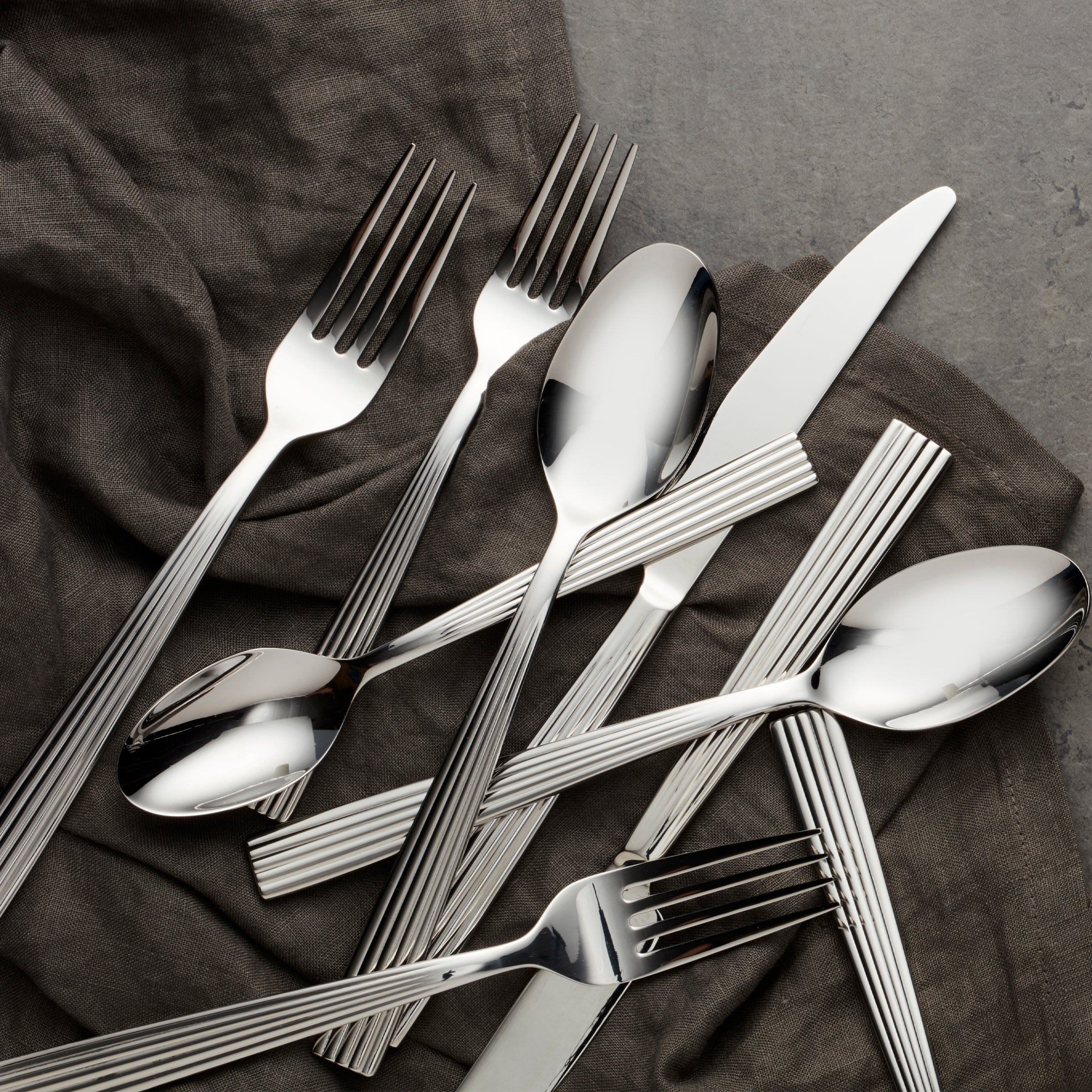 Lenox Premium Kennedy 20-Piece Flatware Set - Image 5