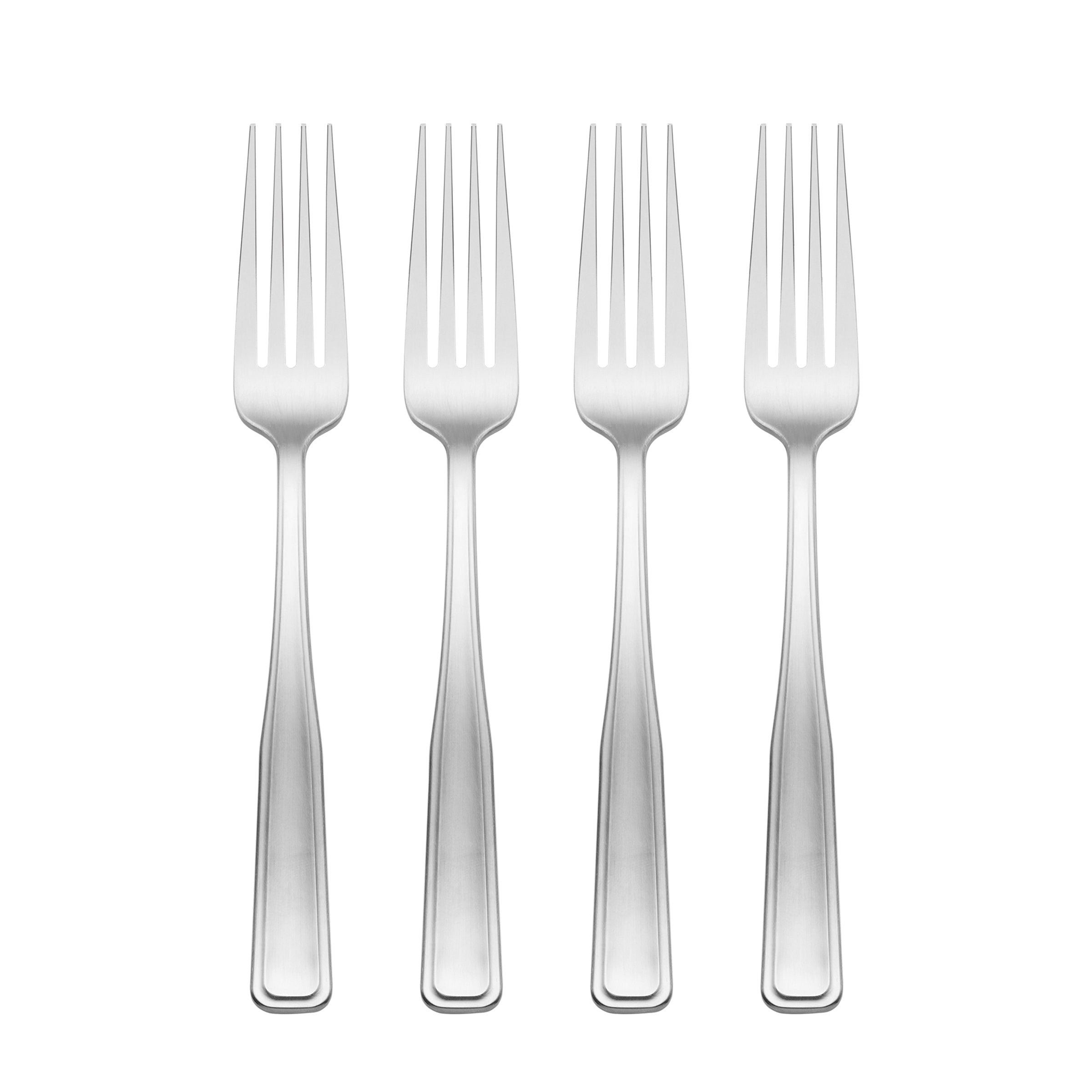 Lenox Premium Reid Satin Salad Forks, Set of 4 - Image 3