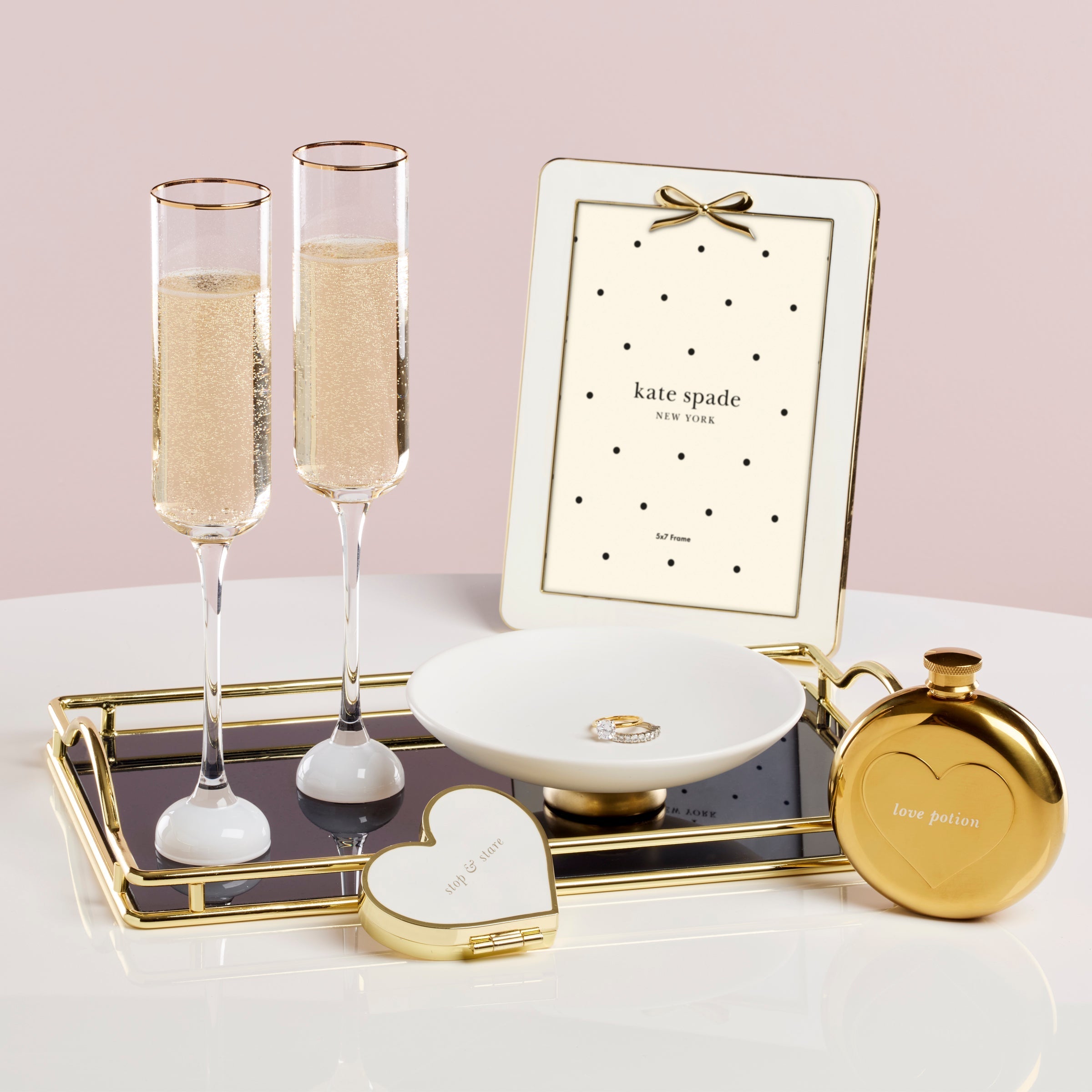 Lenox Premium Happily Ever After Toasting Flutes, Set of 2 - Image 2