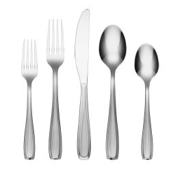 Lenox Premium Waylen Sand 20-Piece Flatware Set