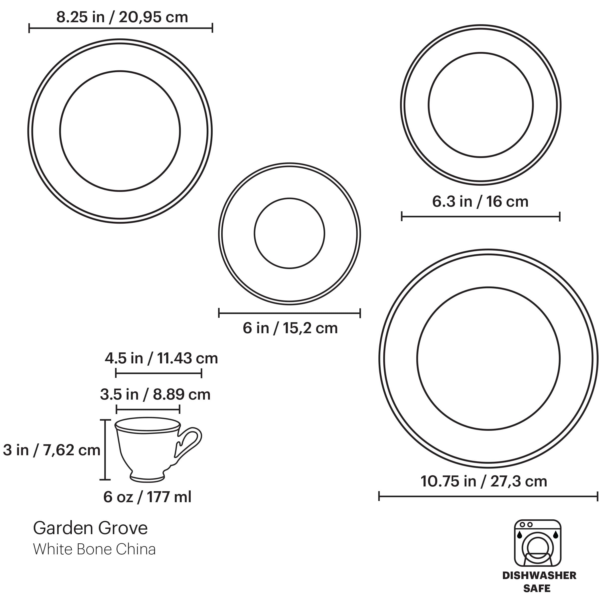 Lenox Premium Garden Grove 5-Piece Place Setting - Image 7