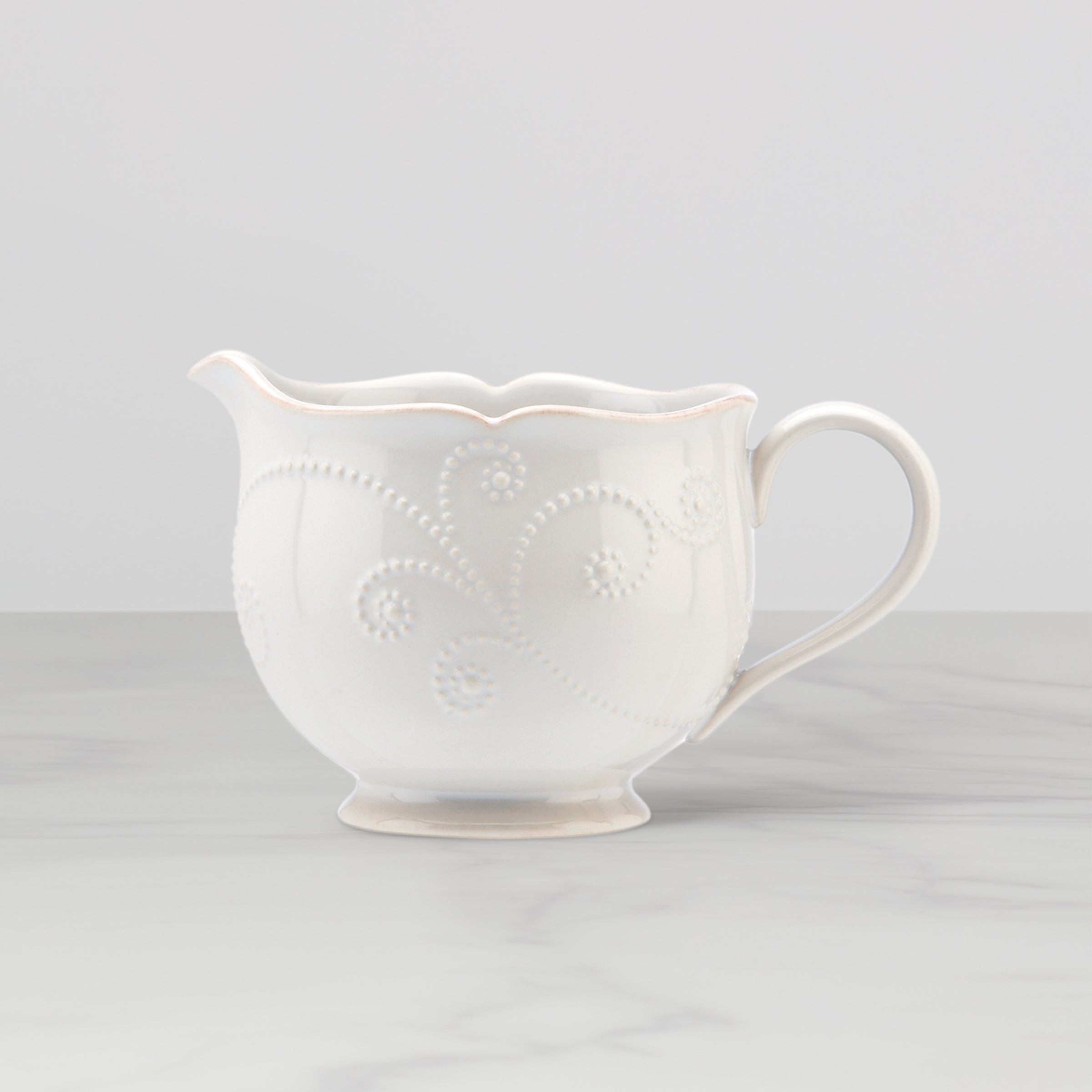 Lenox Premium French Perle White Gravy Boat