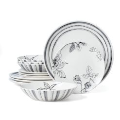 Lenox Premium Sketchbook 12-Piece Dinnerware Set