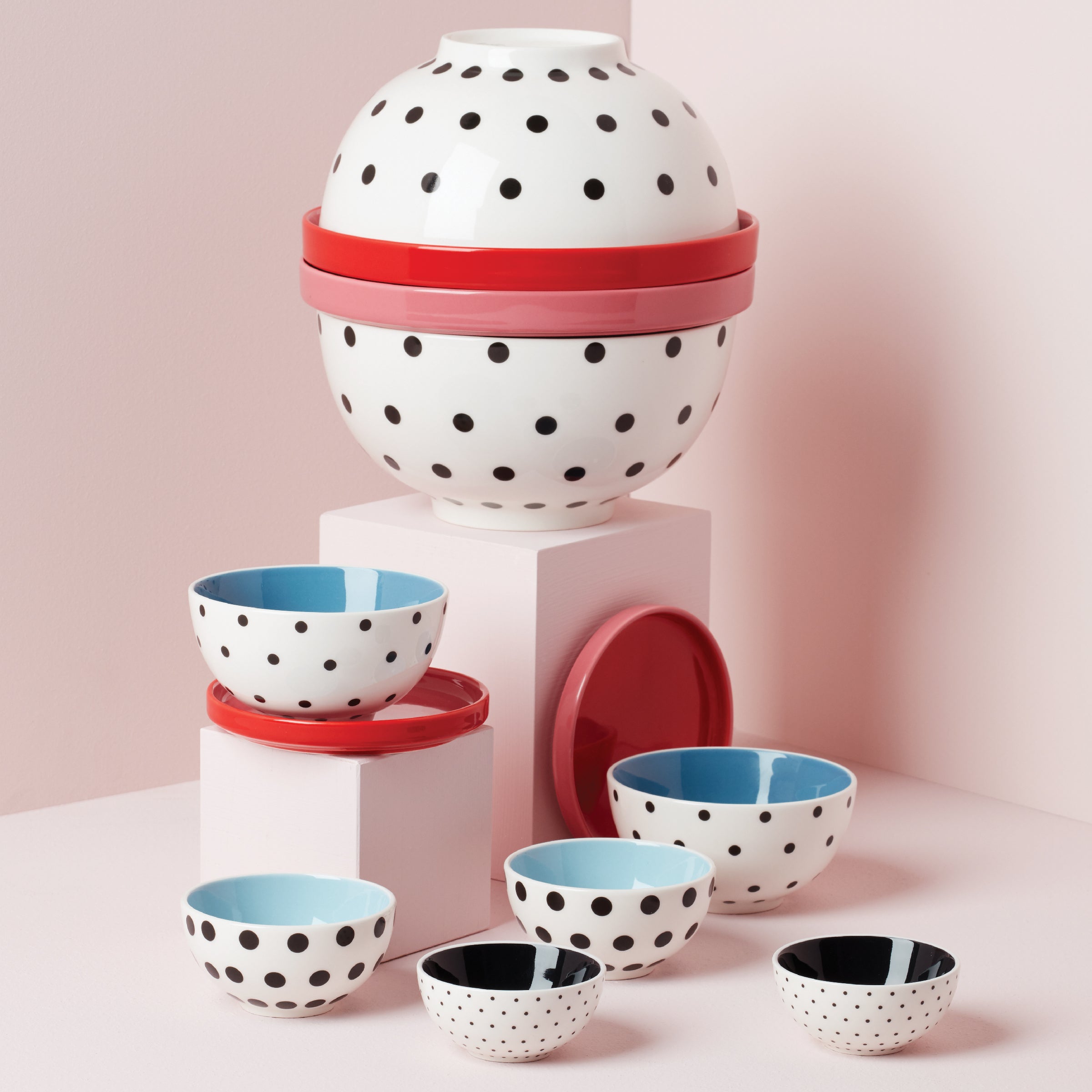 Lenox Premium On The Spot 8-Piece Nesting Dinnerware Set - Image 4