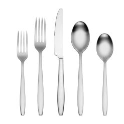 Lenox Premium Avery Satin 20-Piece Flatware Set