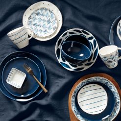 Alternative view of Lenox Premium Bay Colors Blue All-Purpose Bowls, Set of 4