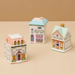 Lenox Premium Lenox Spice Village 3-Piece Italian Market Spice Jar Set