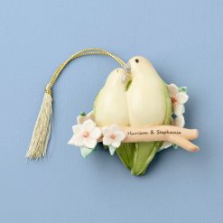 Lenox Premium Personalized Love Birds Ornament