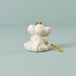 Alternative view of Lenox Premium Personalized Pink Elephant Ornament