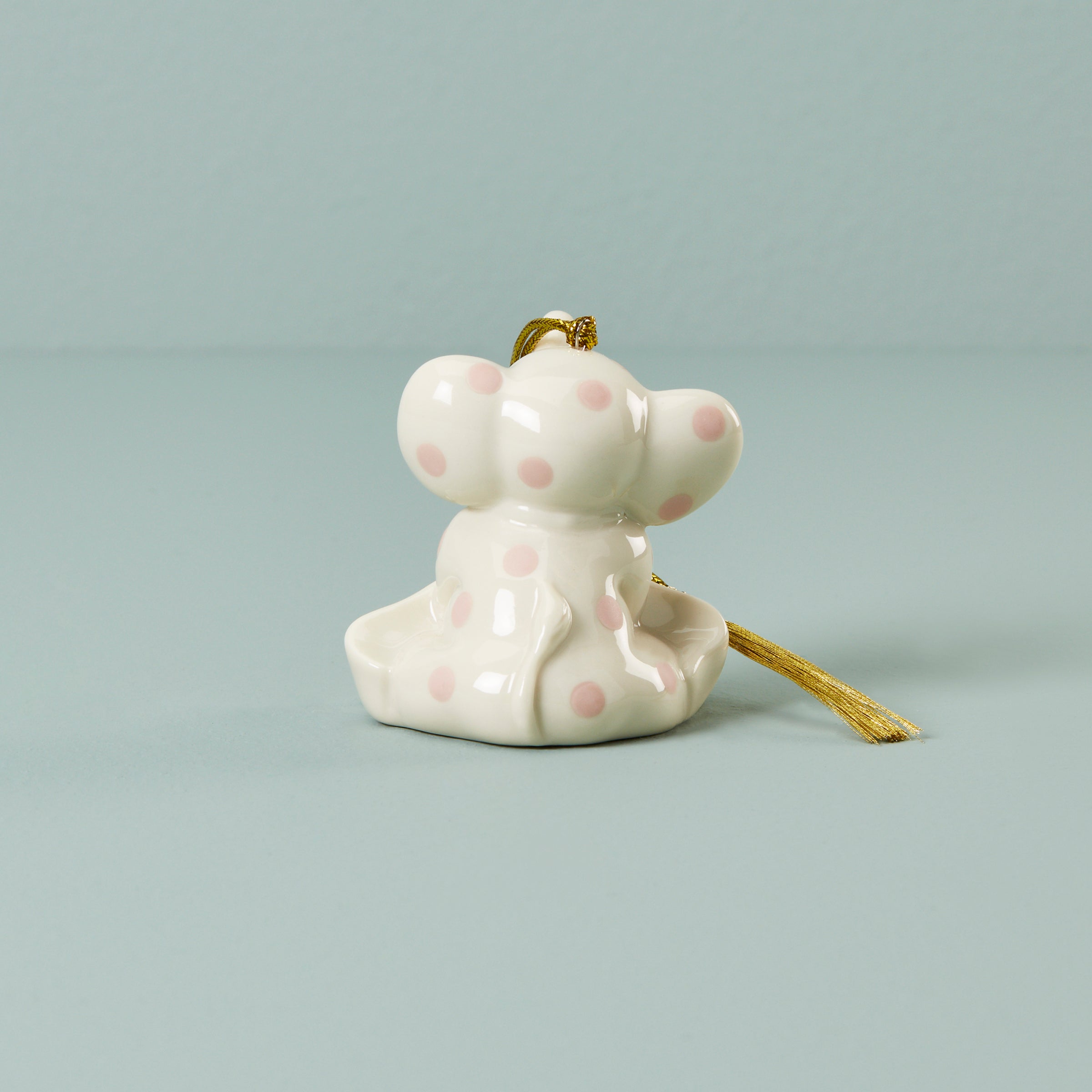 Lenox Premium Personalized Pink Elephant Ornament - Image 2