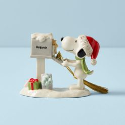 Lenox Premium Personalized Snoopy's Letter to Santa Ornament