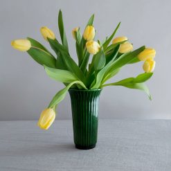 Alternative view of Lenox Premium Daisy Emerald Green Glazed Vase