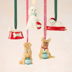 Alternative view of Lenox Premium Personalized French Bulldog Ornament
