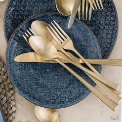 Lenox Premium Marlise Champagne Satin 20-Piece Flatware Set