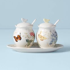 Lenox Premium Butterfly Meadow 5-Piece Condiment Set